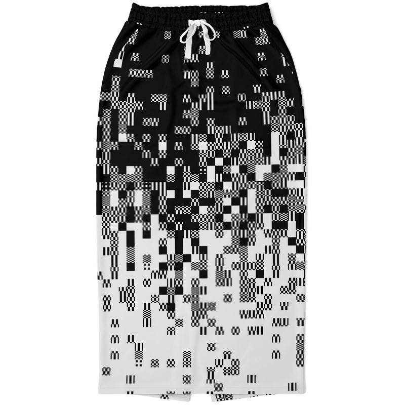 DEFRAG MONO LONG POCKET SKIRT