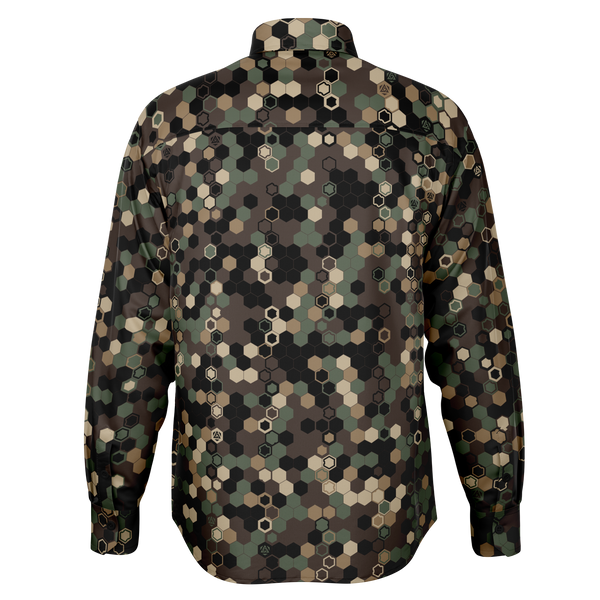 HEX CAMO LSBD SHIRT