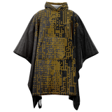 DEFRAG NUX64 FLANNEL PONCHO