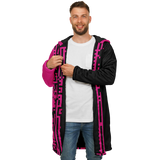 DEFRAG MAGENTIC DEEPFLEECE ZIP CLOAK