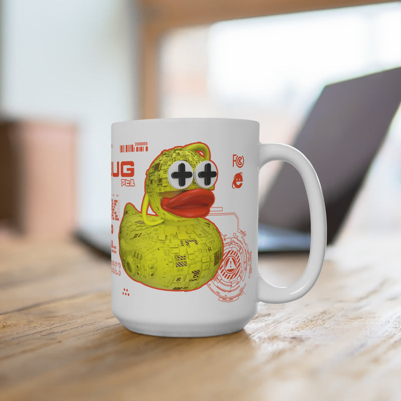 PLUS PLUS DEBUG DUCK 15OZ MUG