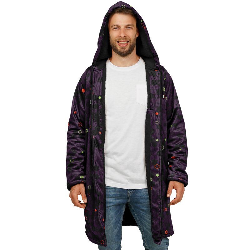 HEXA UNIT-01  DEEPFLEECE ZIIP HOODIE