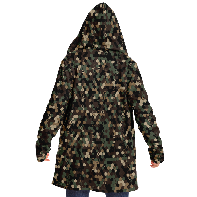 HEX CAMO DEEPFLEECE CLOAK