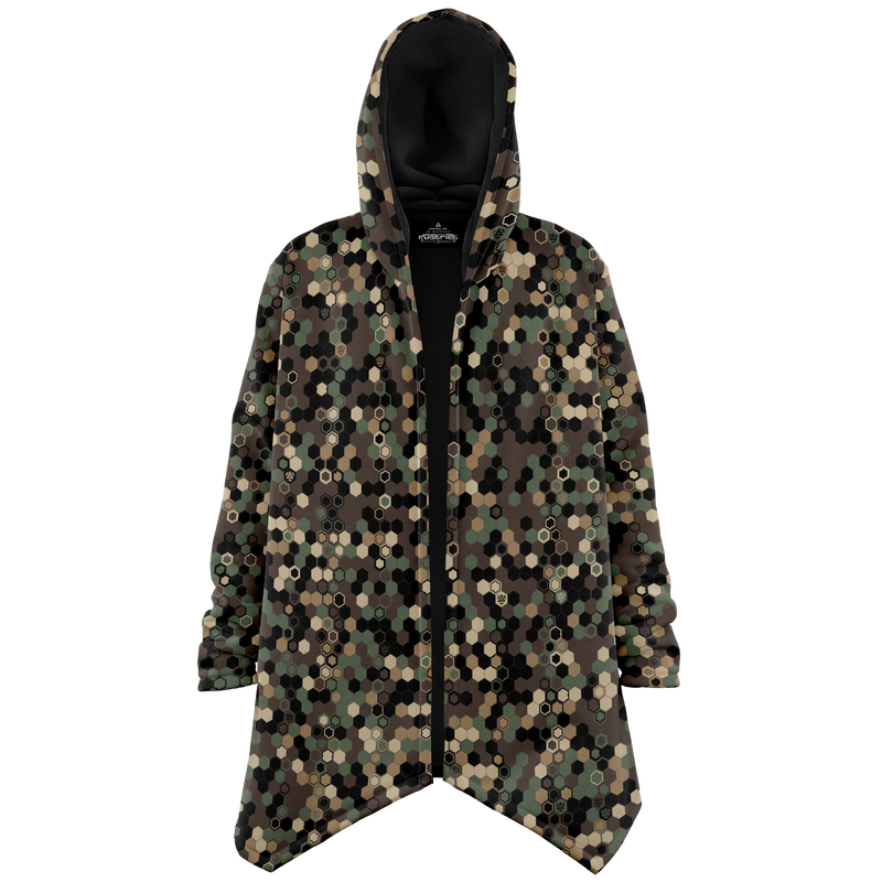 HEX CAMO DEEPFLEECE CLOAK