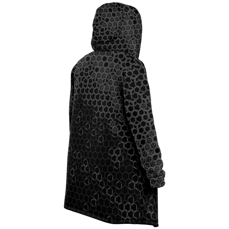 HEX AUTOMATA BLVCK DEEPFLEECE CLOAK