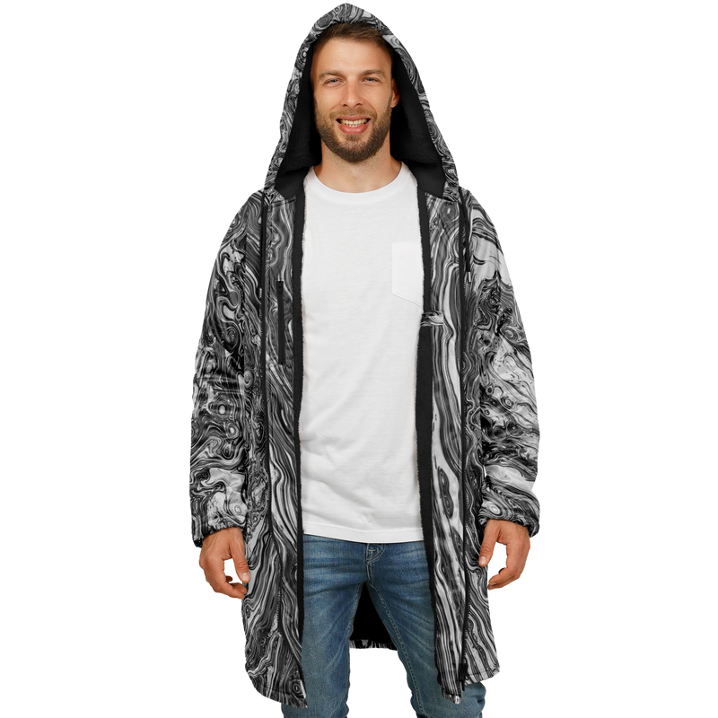 GRAVITON VOID DEEPFLEECE ZIP CLOAK