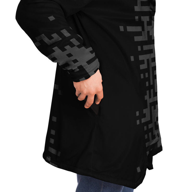 DEFRAG VERT128 DRK DEEPFLEECE CLOAK