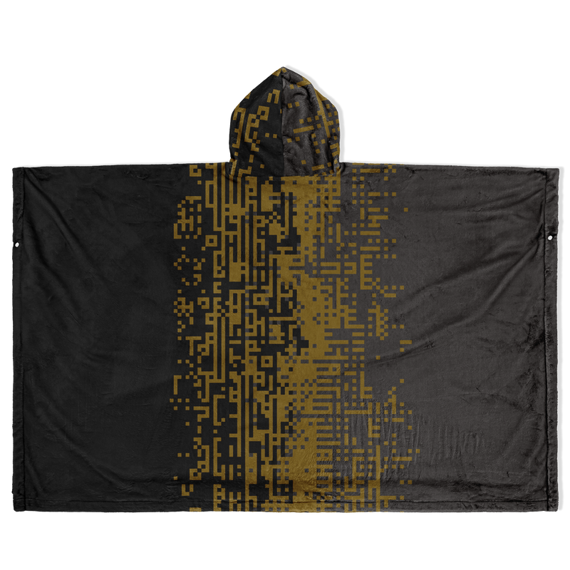 DEFRAG NUX64 FLANNEL PONCHO