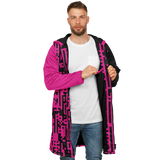 DEFRAG MAGENTIC DEEPFLEECE ZIP CLOAK