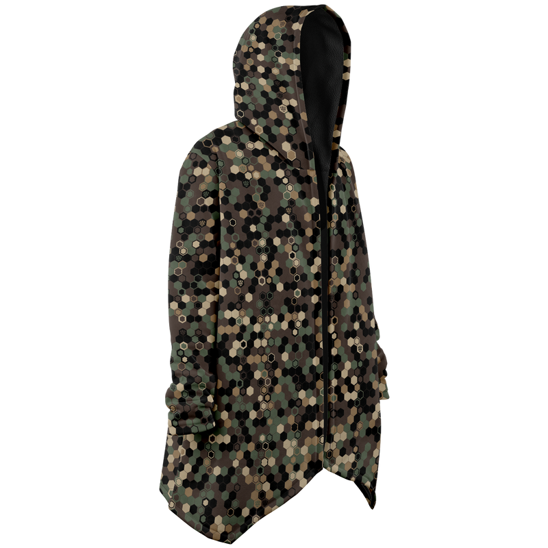 HEX CAMO DEEPFLEECE CLOAK