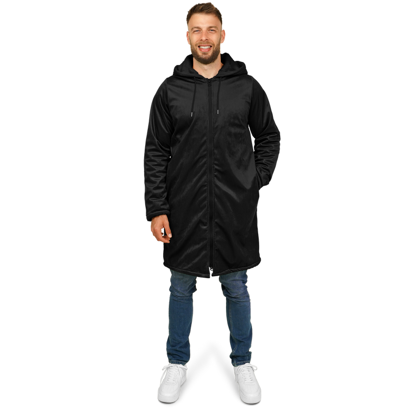 BLVCK DEEPFLEECE ZIP CLOAK