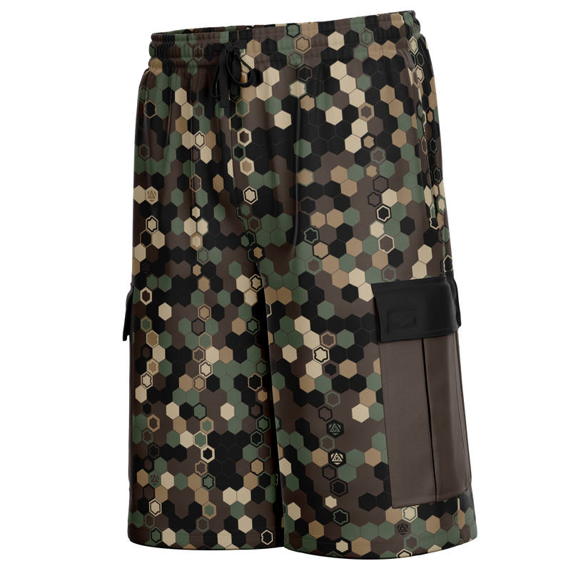 HEXA WOODLAND VAR001  HW CARGO SHORTS