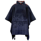 DEFRAG VERT128 ORABLU FLANNEL PONCHO