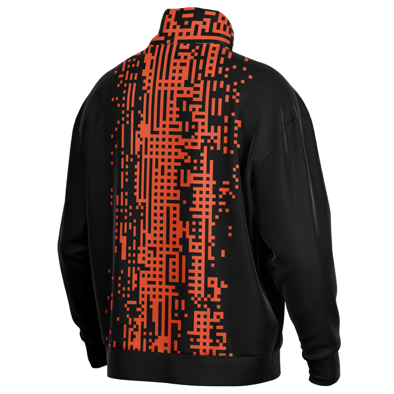 DEFRAG ORA HEAVYWEIGHT OS  UARTER ZIP SWEATSHIRT