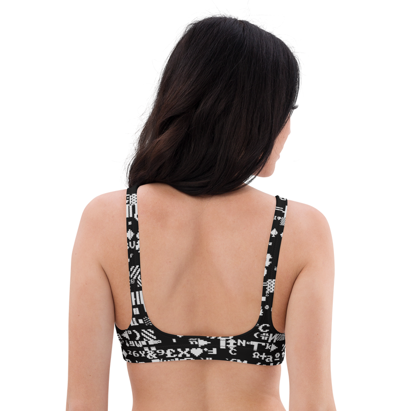 ASCII MONO ECO BIKINI TOP