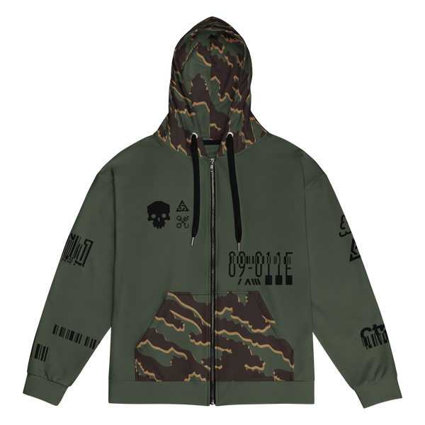 CLASS × MANHOLE MILITARY MESH T-HOODIE MECH 333 TGR-SHROUD AO-ECO-ZIP HOODIE – Dustrial