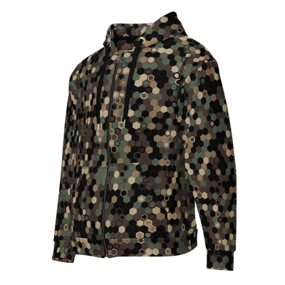 HEX CAMO AO-ECO-ZIP HOODIE