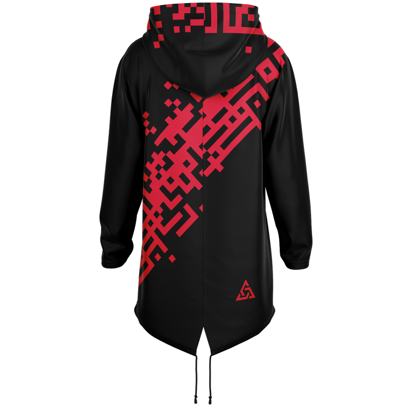 DEFRAG VERT128 HAZRED LONG HOODIE