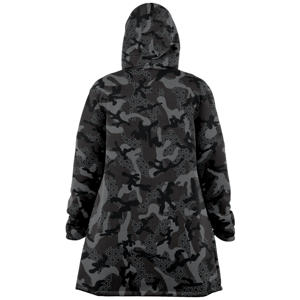 CAMO TRIBLVCK DEEPFLEECE CLOAK