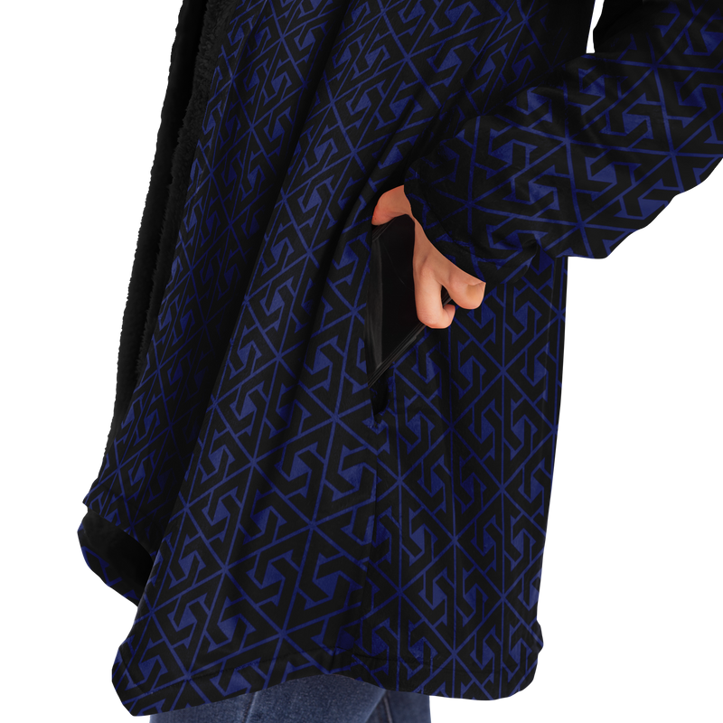 TRINITY MMXXIV DEEPBLUE DEEPFLEECE CLOAK