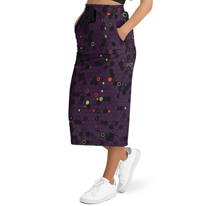 HEXA UNIT-01 LONG POCKET SKIRT