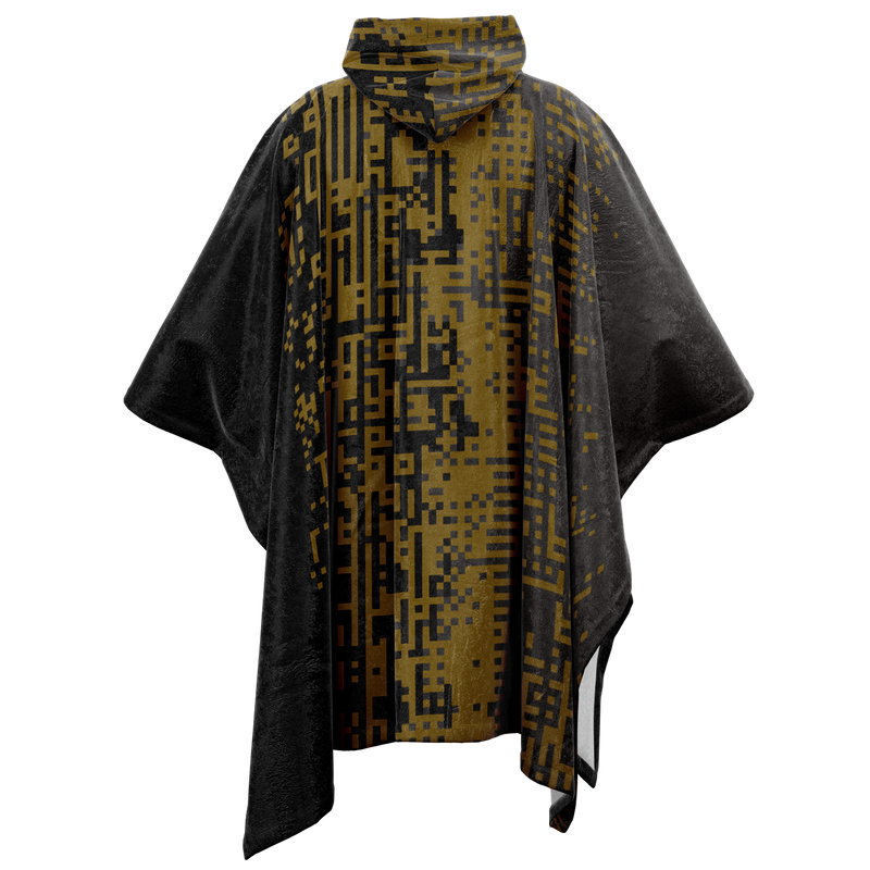 DEFRAG NUX64 FLANNEL PONCHO