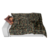 CAMOTOOTH FLANNEL PONCHO