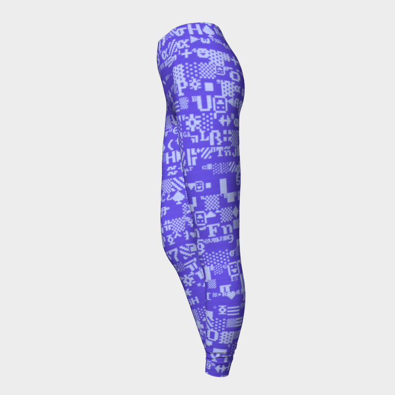 ASCII BLUE64 DURARE LEGGINGS