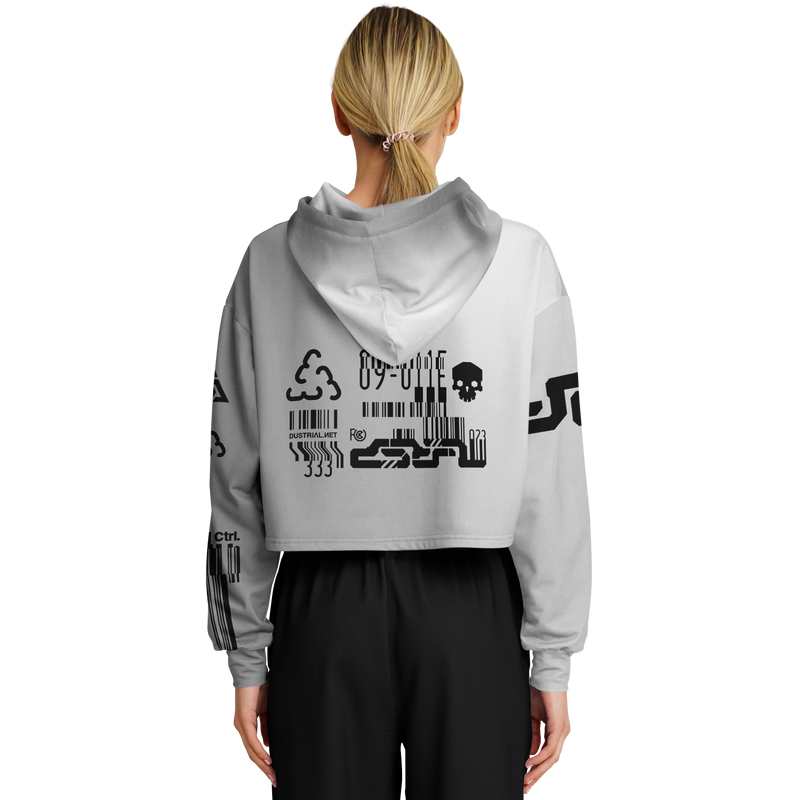 NORMALS MONO AO CROP HOODIE