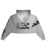 NORMALS MONO AO CROP HOODIE