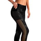 XEROBLVCK MESH LEGGINGS