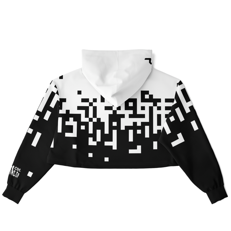 DEFRAG VERT64 AO CROP HOODIE