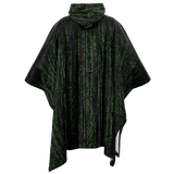 MATRIX TERMINAL FLANNEL PONCHO