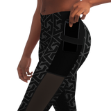 TRINITY BLVCK MESH LEGGINGS