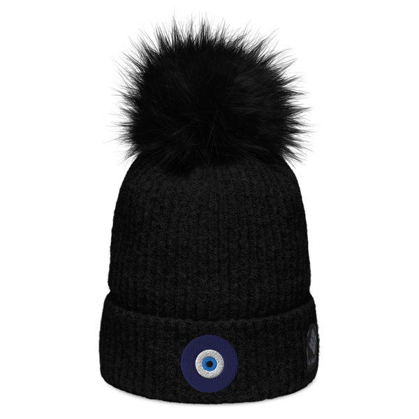 EVIL EYE COLUMBIA BIGPOOF BEANIE