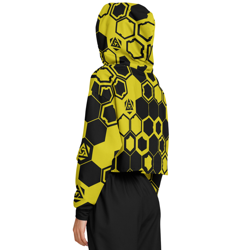 HEXA YL AO CROP HOODIE