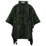 MATRIX TERMINAL FLANNEL PONCHO