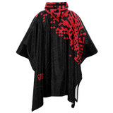 DEFRAG VERT128 HAZRED FLANNEL PONCHO