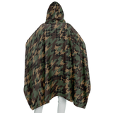 CAMOTOOTH FLANNEL PONCHO
