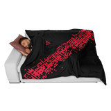 DEFRAG VERT128 HAZRED FLANNEL PONCHO