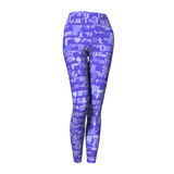 ASCII BLUE64 DURARE LEGGINGS