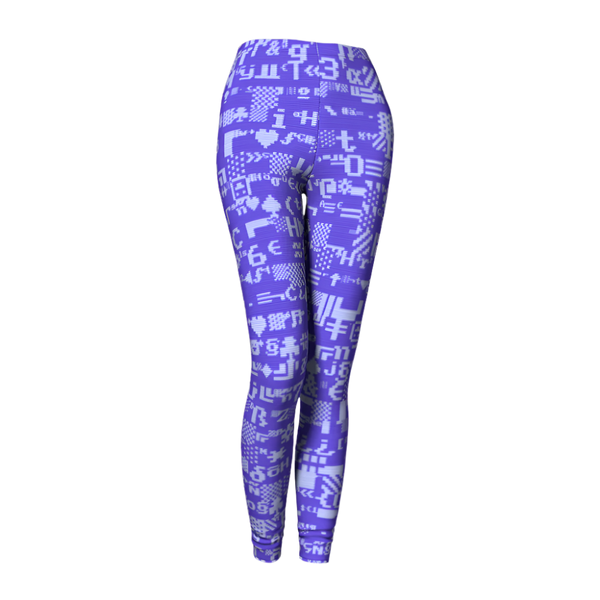 ASCII BLUE64 DURARE LEGGINGS