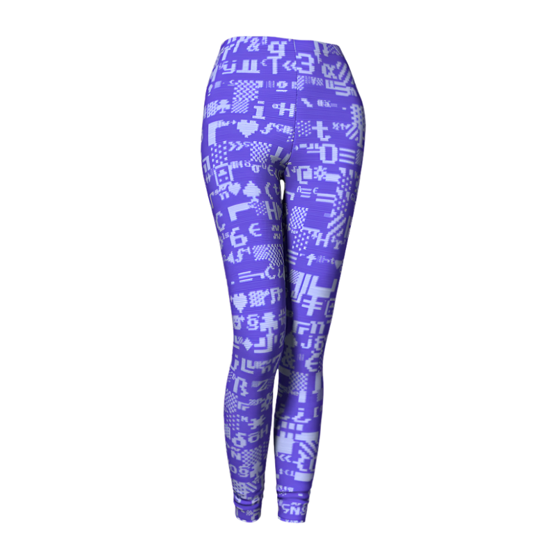 ASCII BLUE64 DURARE LEGGINGS