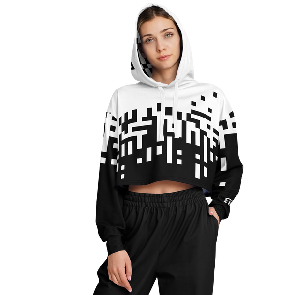 DEFRAG VERT64 AO CROP HOODIE