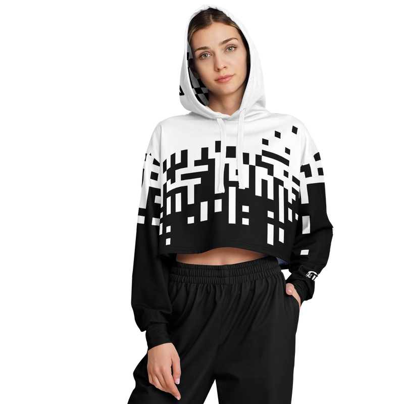 DEFRAG VERT64 AO CROP HOODIE