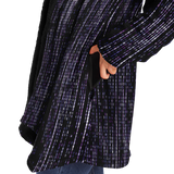 MATRIX BLUE DEEPFLEECE CLOAK