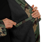 CAMOTOOTH DEEPFLEECE ZIP CLOAK