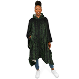 MATRIX TERMINAL FLANNEL PONCHO