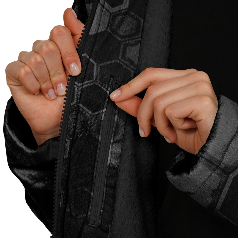 HEXA BB DEEPFLEECE ZIP CLOAK