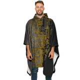 DEFRAG NUX64 FLANNEL PONCHO